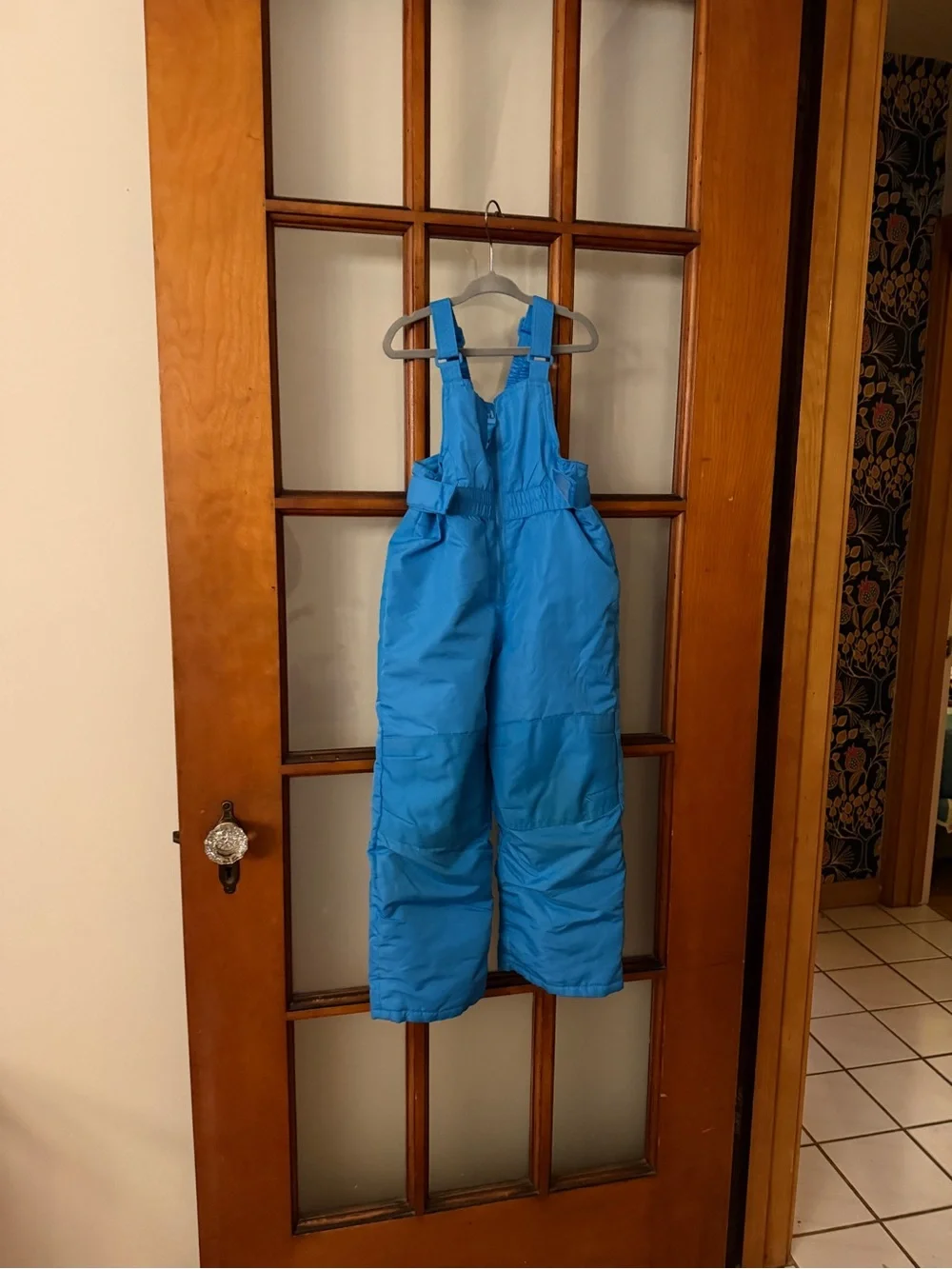 Cat & Jack 4T Toddler Snow Bib Pants Blue Insulated Winter Ski Snow Gear